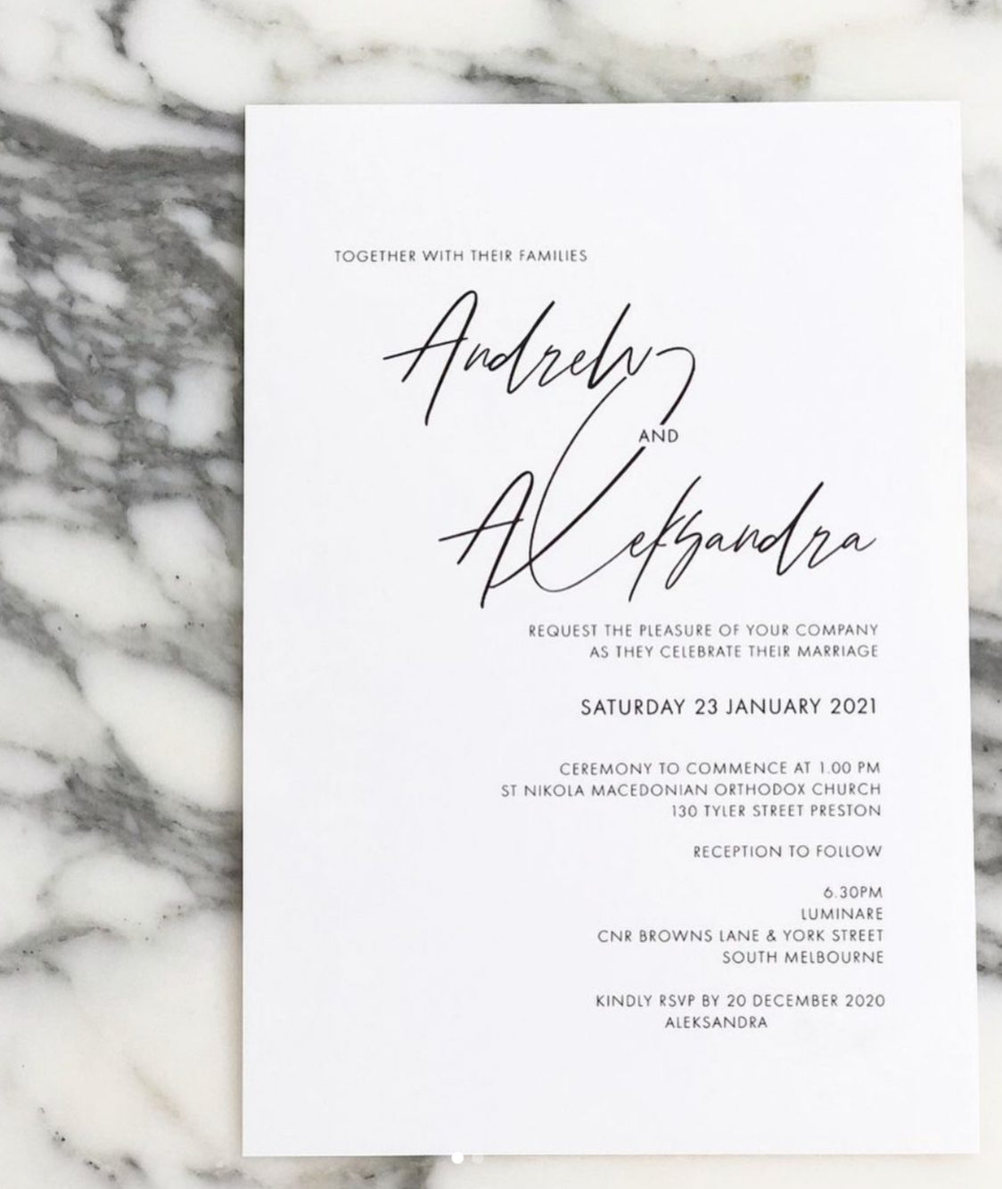 Kylie | Wedding Invitation
