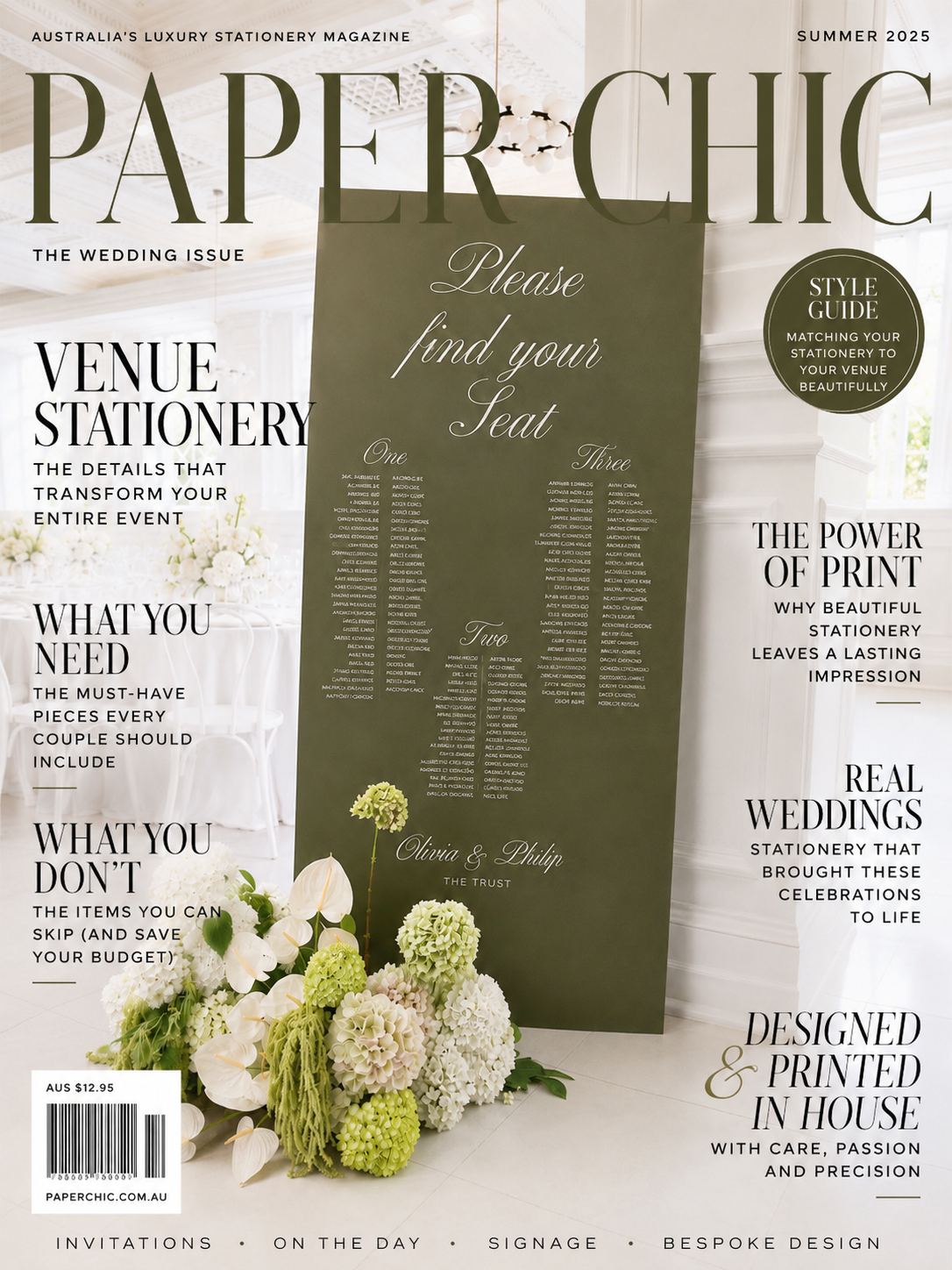 VENUE STATIONERY - What you need and what you don’t ✨