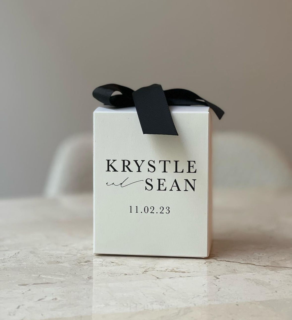 Luxury Favour Box | with optional candle