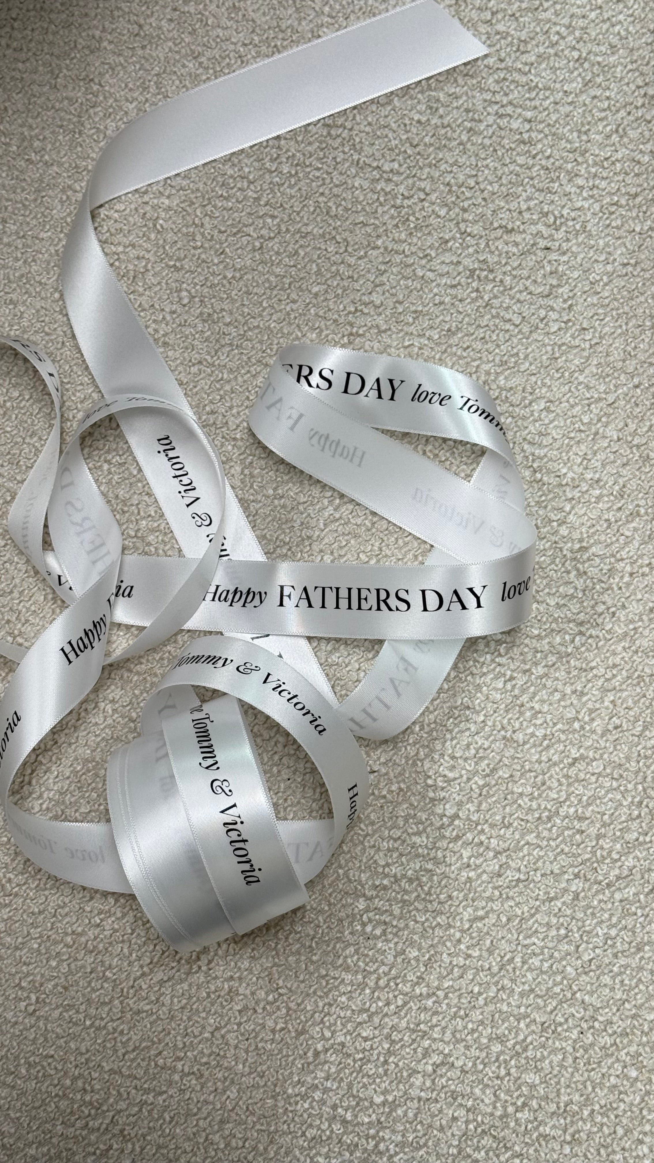 Printed Ribbon 1m lengths