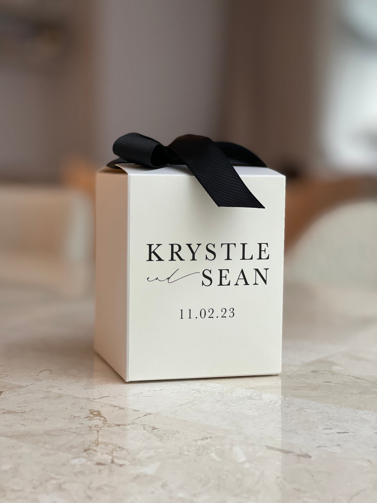 Guest Collection Box Custom Guest Favour Box | Empty or Filled – Paper Chic
