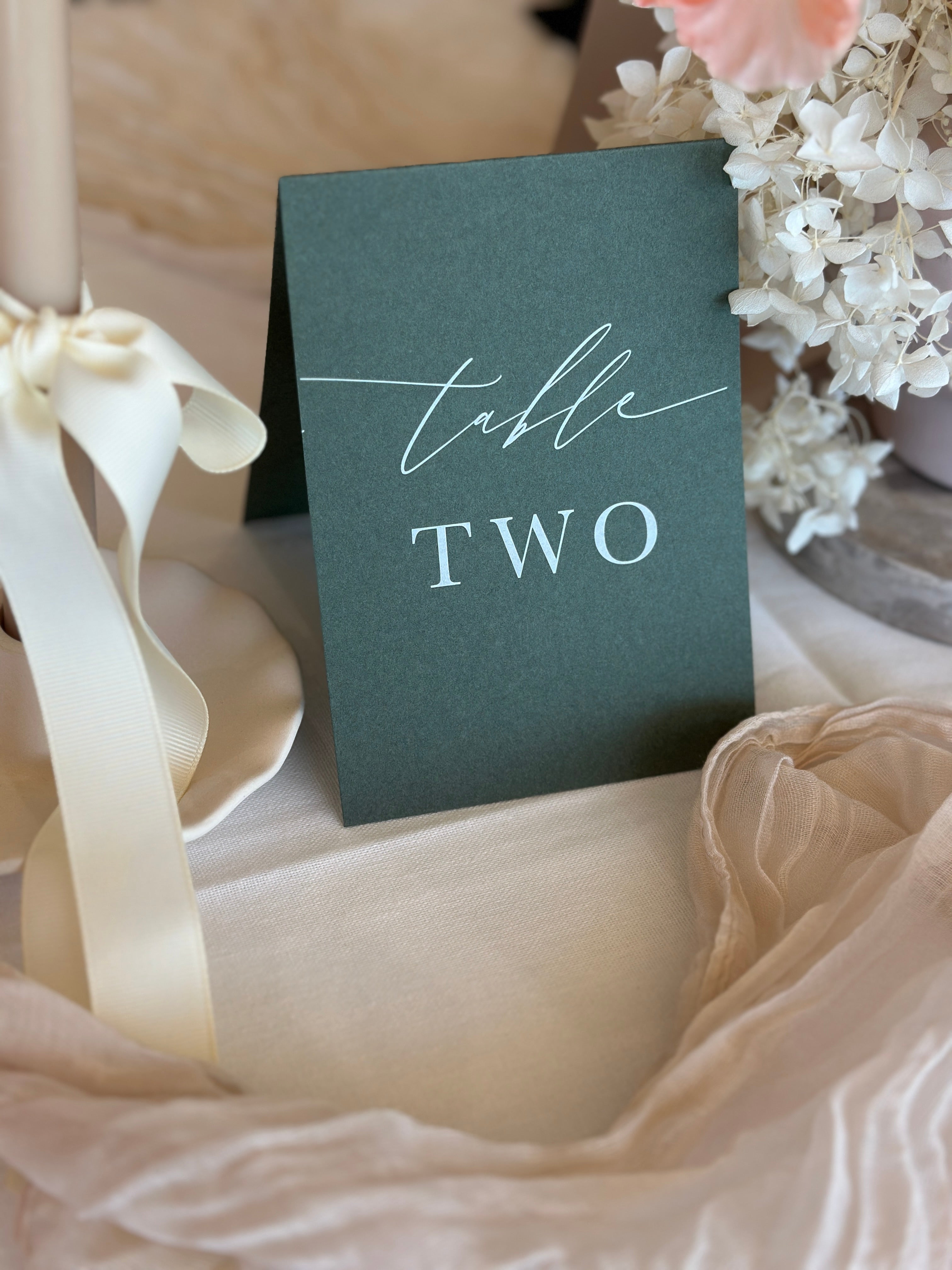 Botanica | Table Numbers