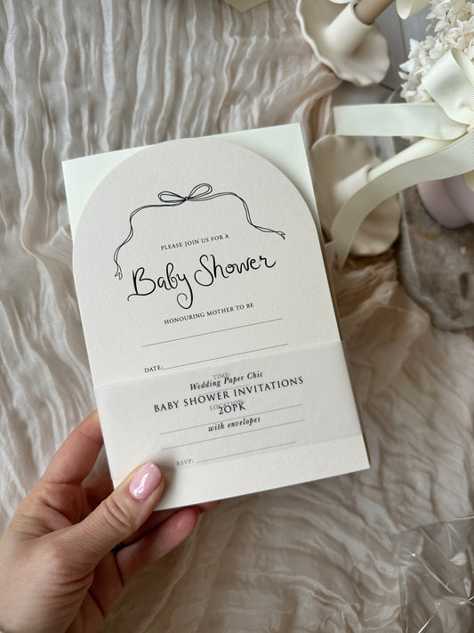 Generic Invitation - Baby Shower (20pk) includes envelopes