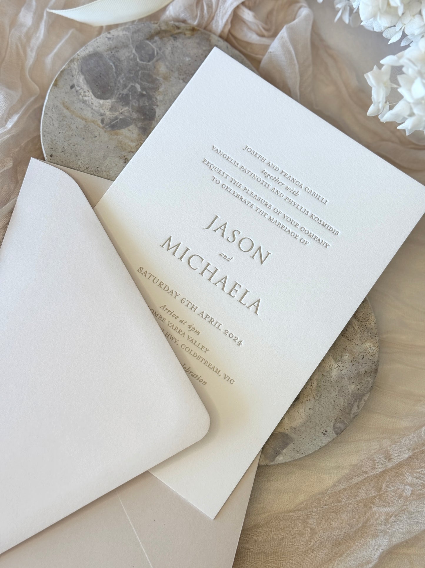 Michaela | Wedding Invitation