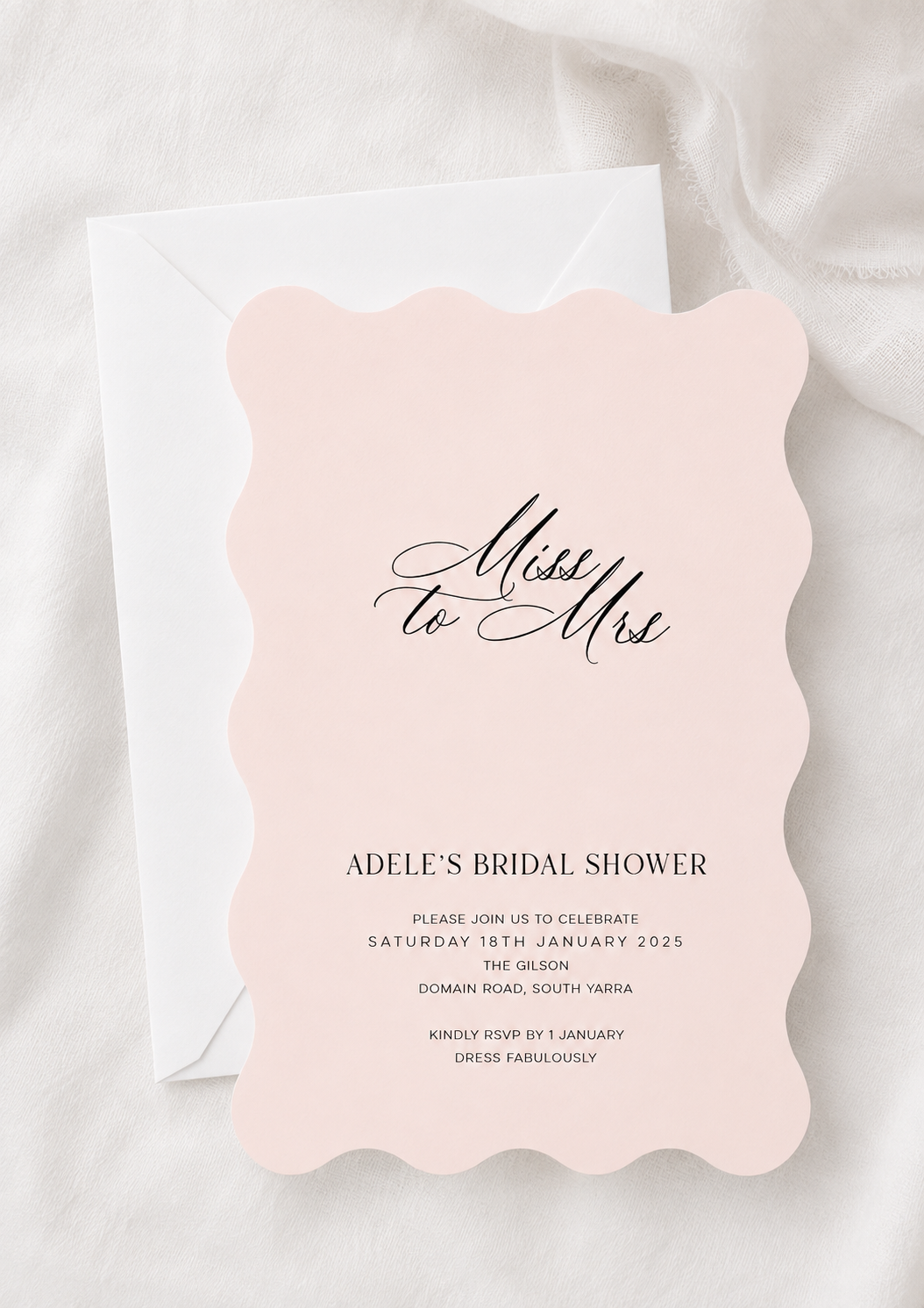 Adele | Bridal Shower Invitation