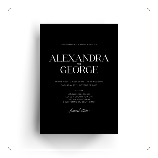 Alexandra | Wedding Invitation