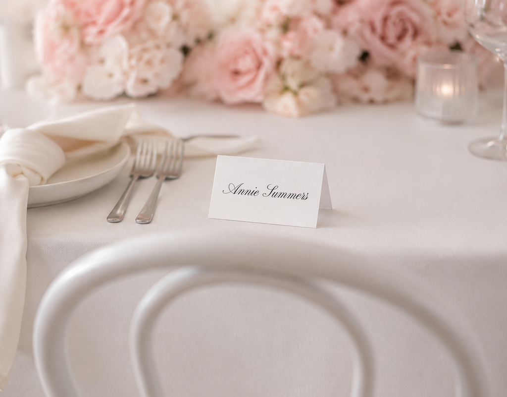 Name Place Cards - Minimal