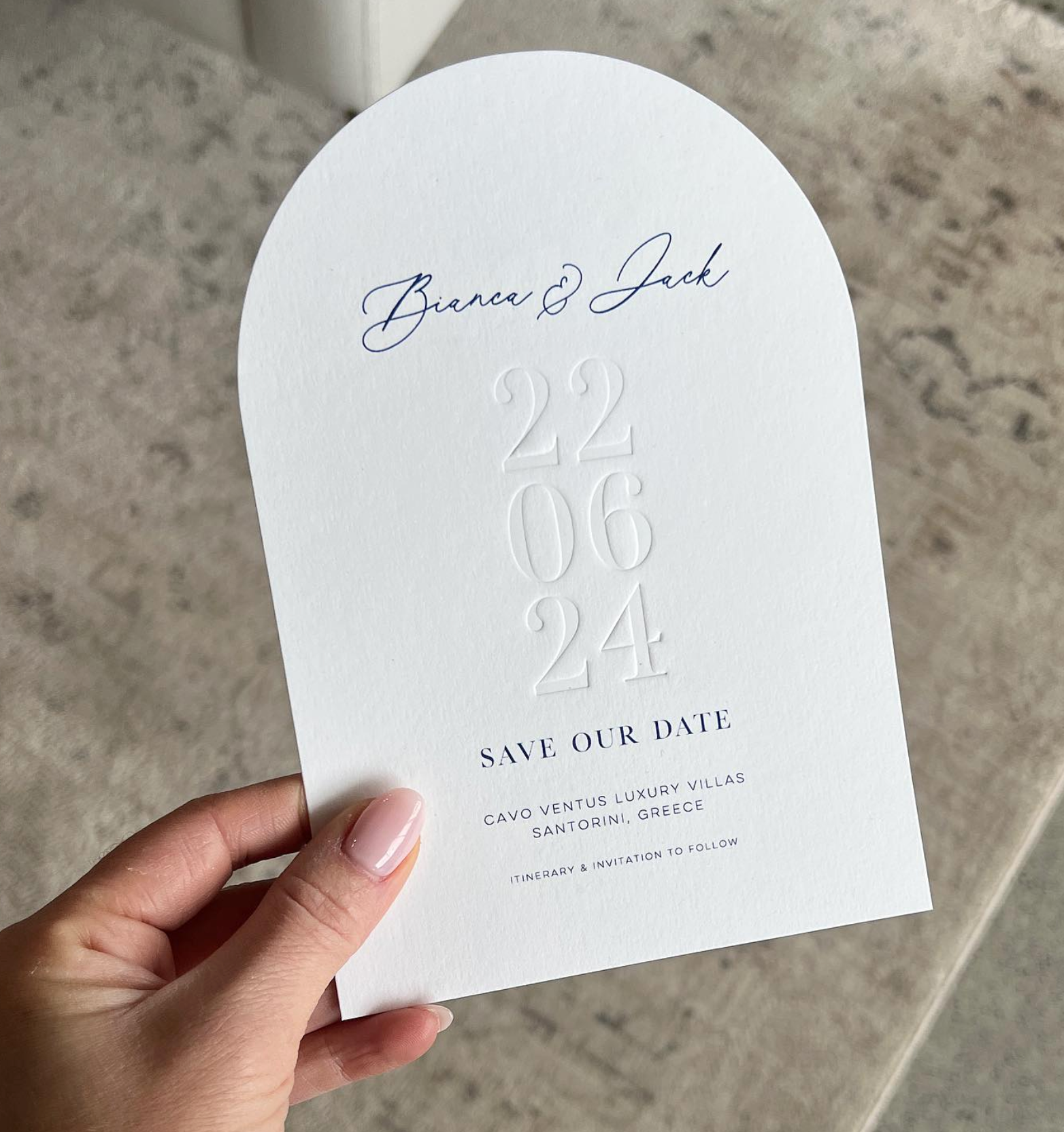 Rebecca | Save the Date Invitation