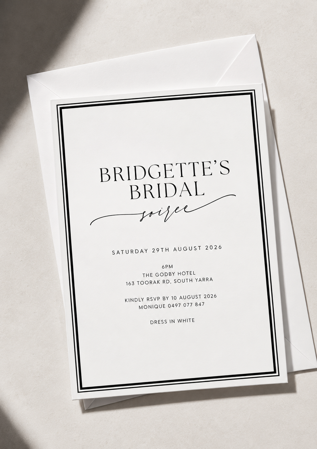 Bridgette | Bridal Shower Invitation