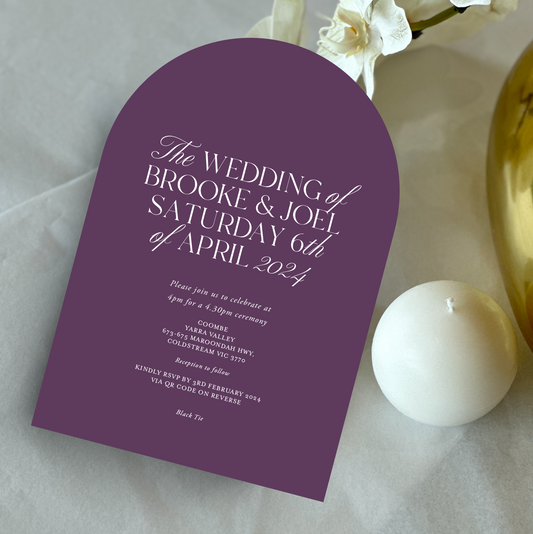 Brooke | Wedding Invitation