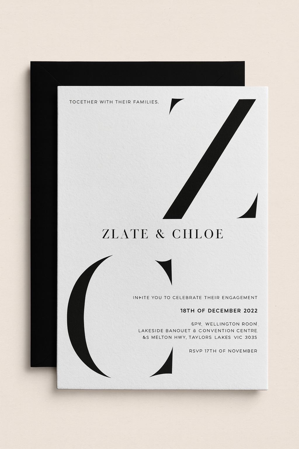 Chloe | Engagement Invitation