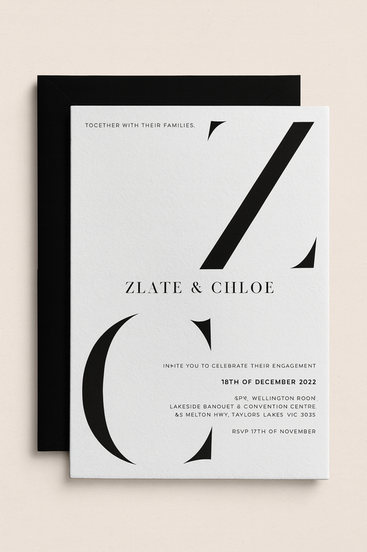 Chloe | Engagement Invitation