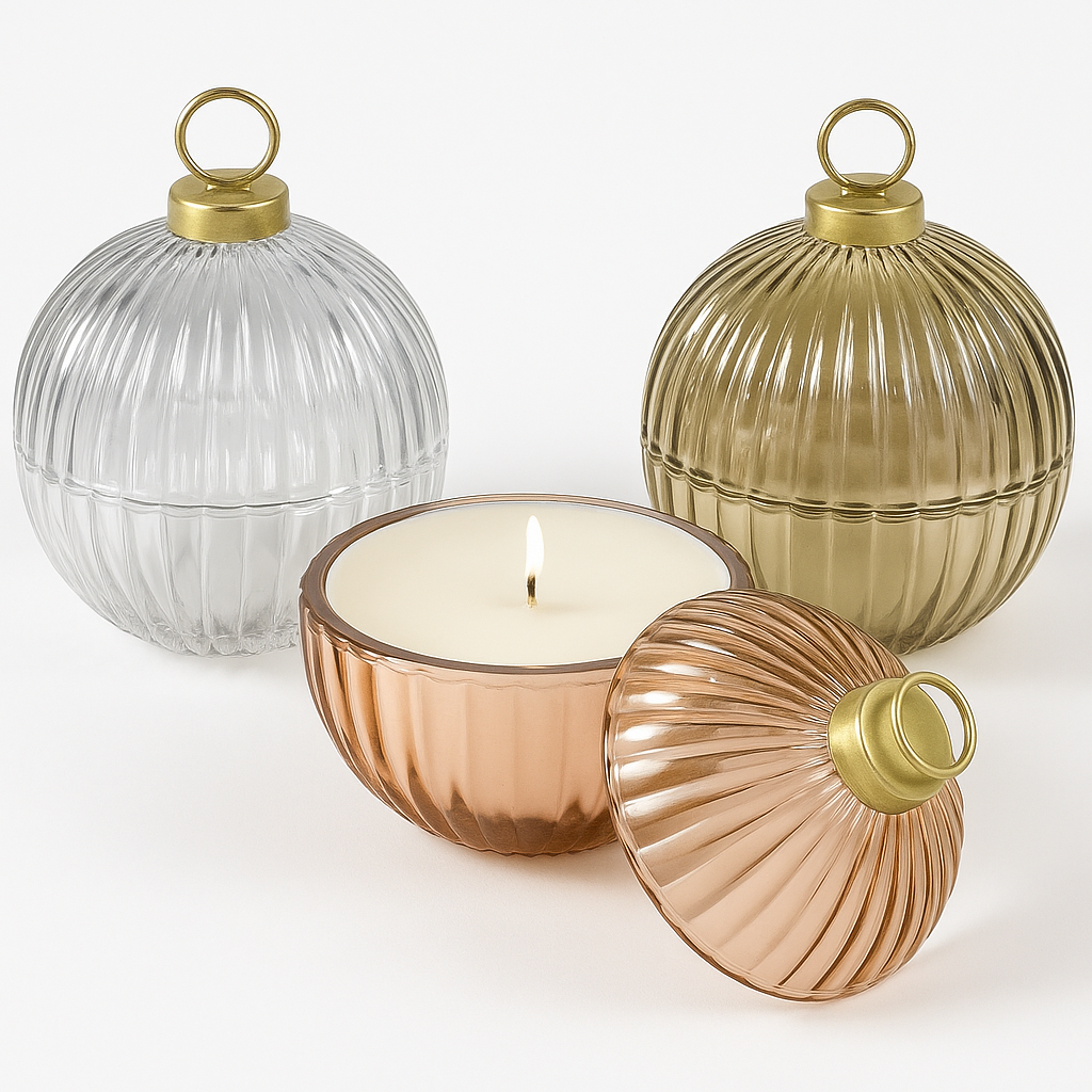 NEW! Bauble Teacher Gift 2025 Christmas Scented Candle & Personalised Box