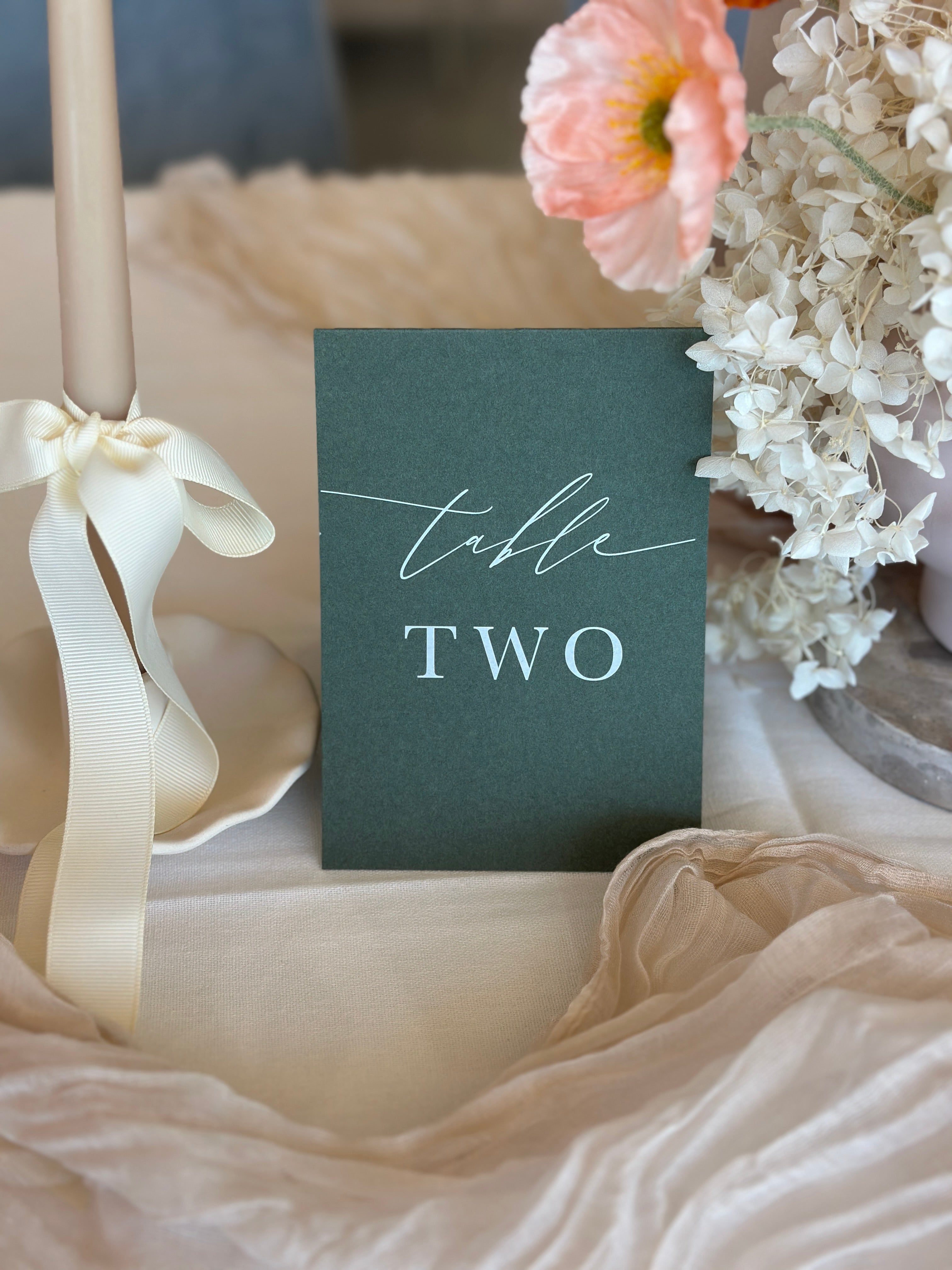 Botanica | Table Numbers