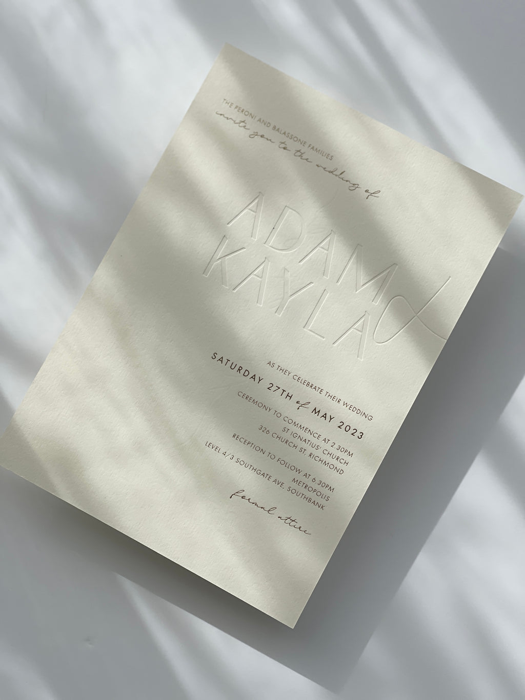 Kayla | Wedding Invitation