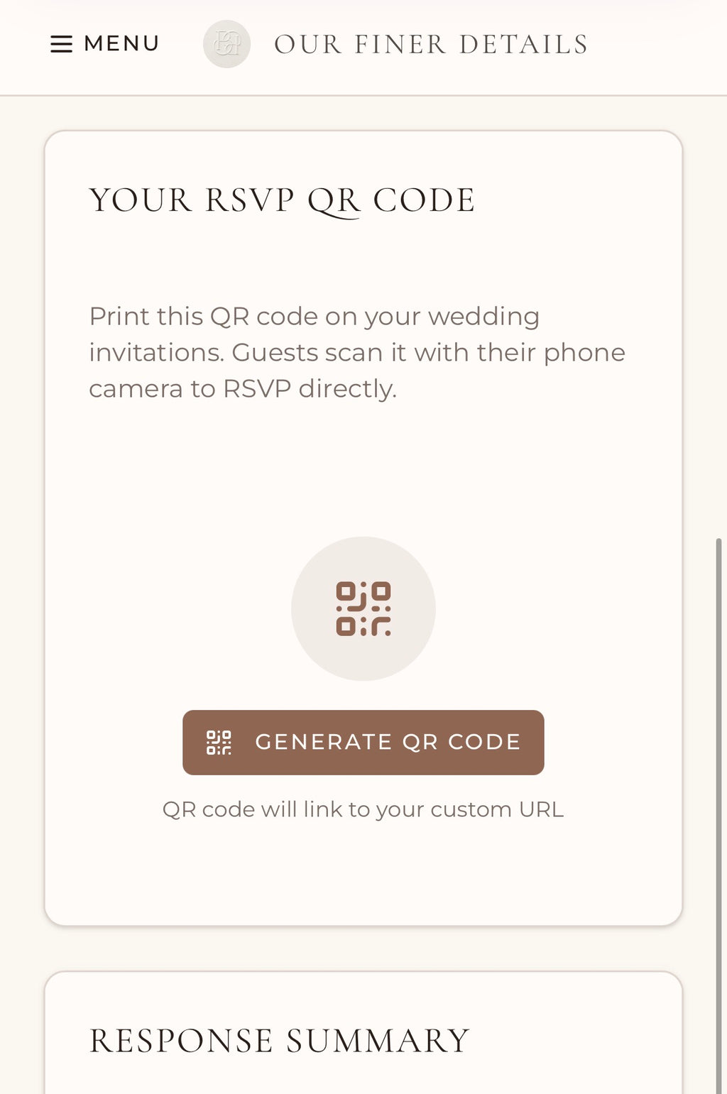 Guest RSVP Portal