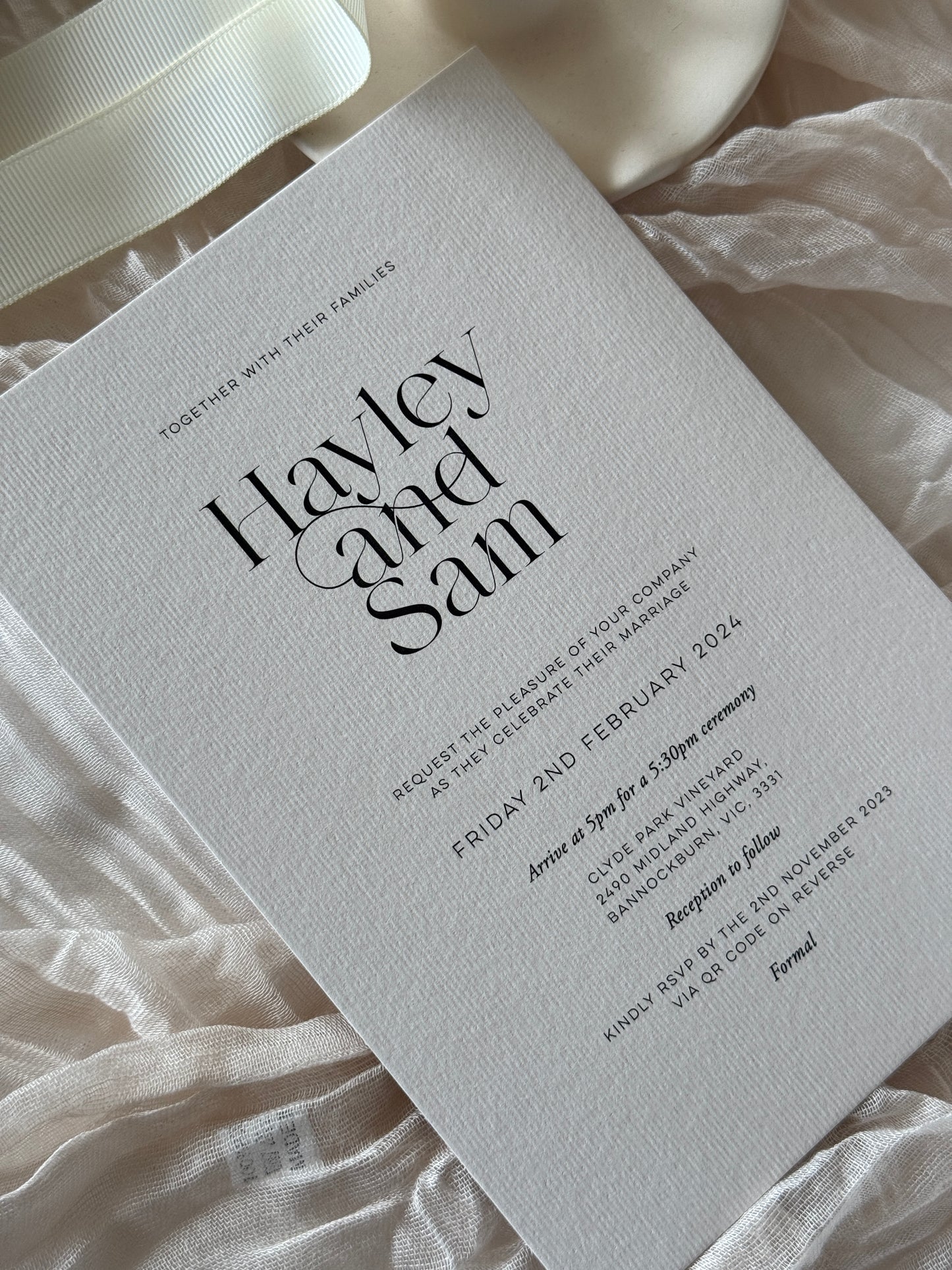 Haylee | Wedding Invitation (Copy)