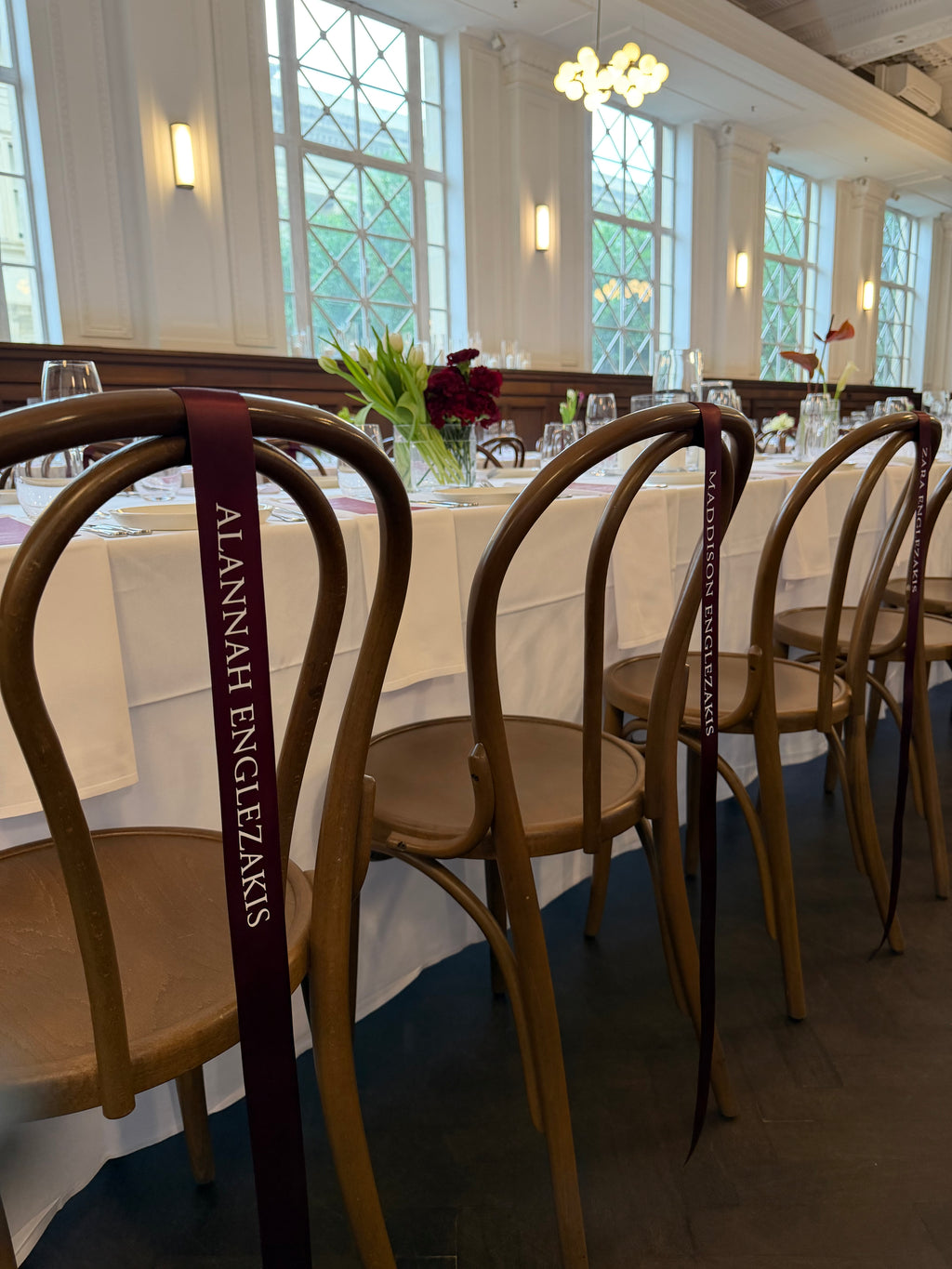 Chair Ribbon | Place Names