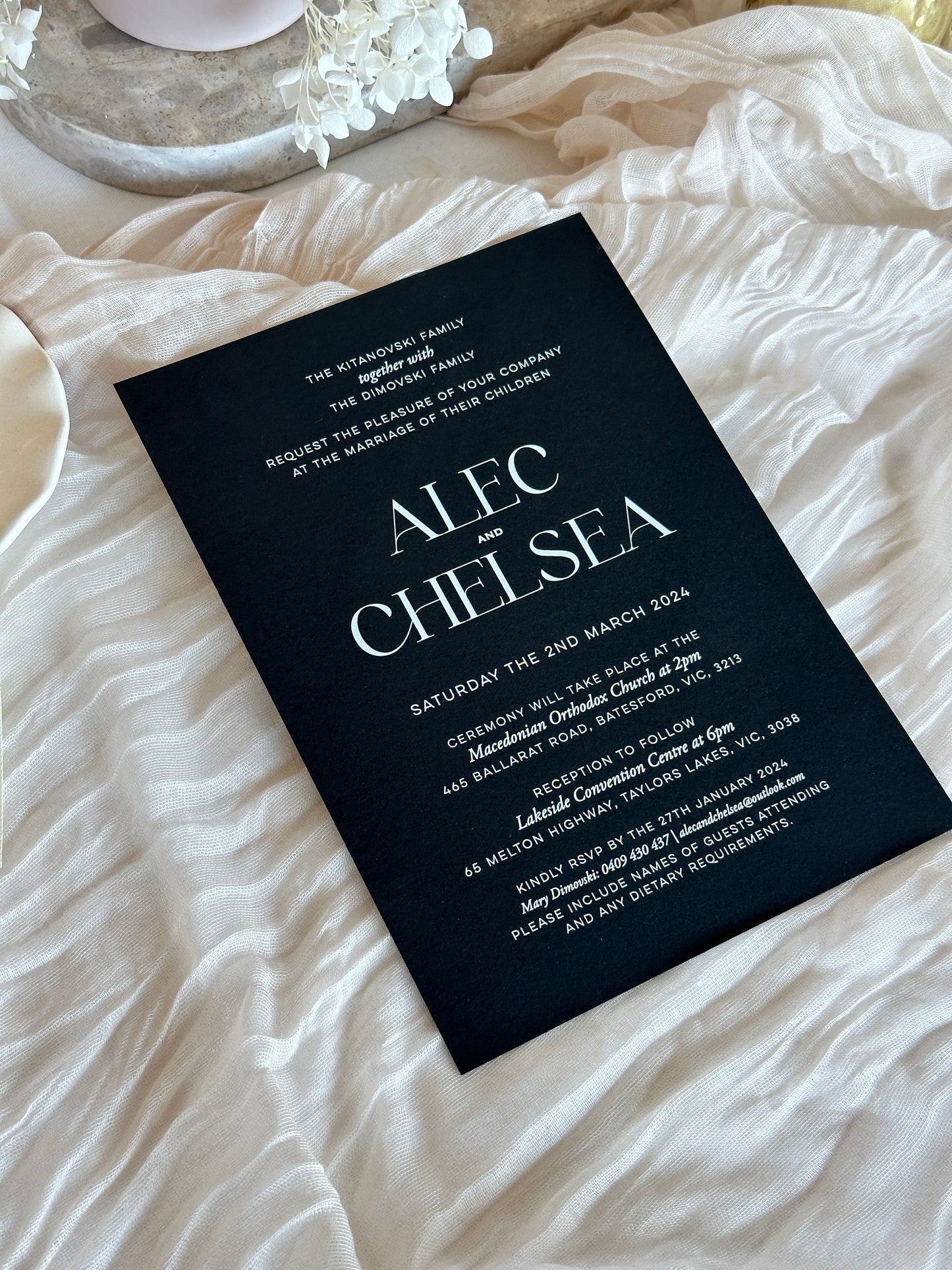 Chelsea | Wedding Invitation