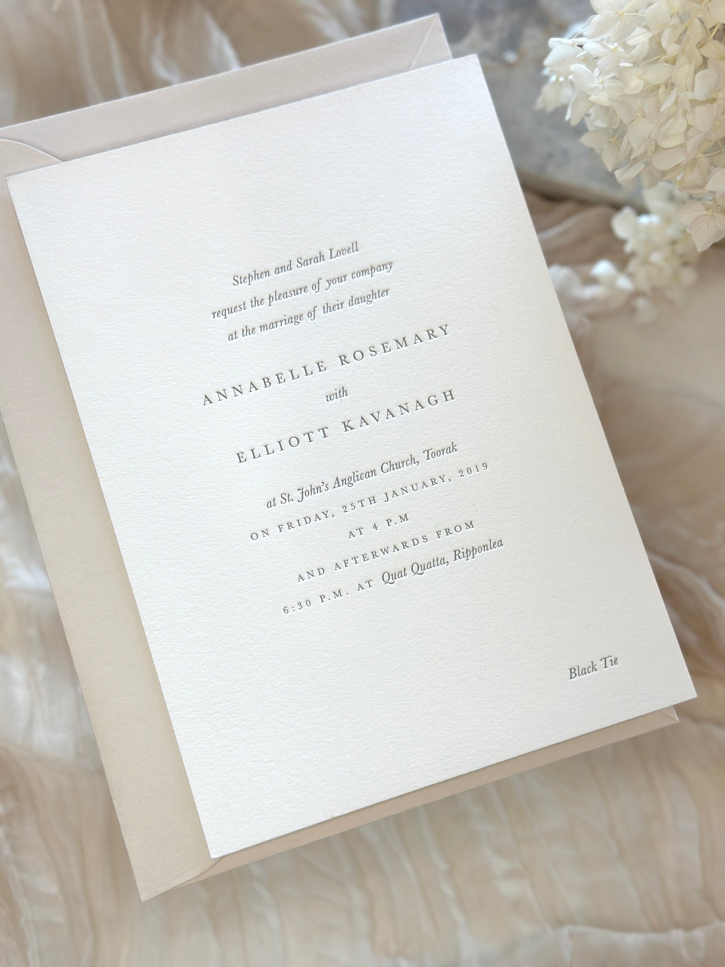 Annabelle | Wedding Invitation