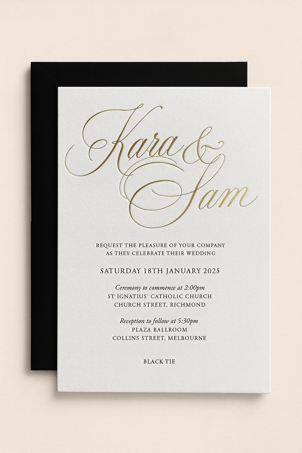 Kara | Wedding Invitation