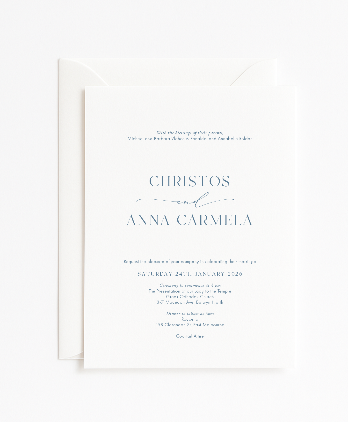Carmela | Wedding Invitation