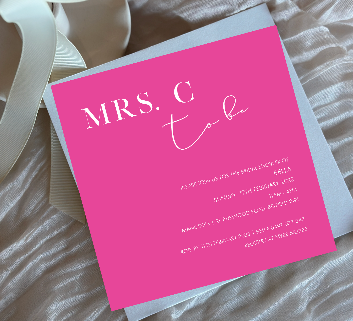 Missy - Bridal Shower Invitation