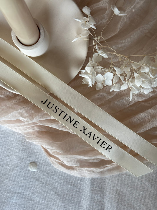 Ribbon Place Cards (Min order 20 pieces)