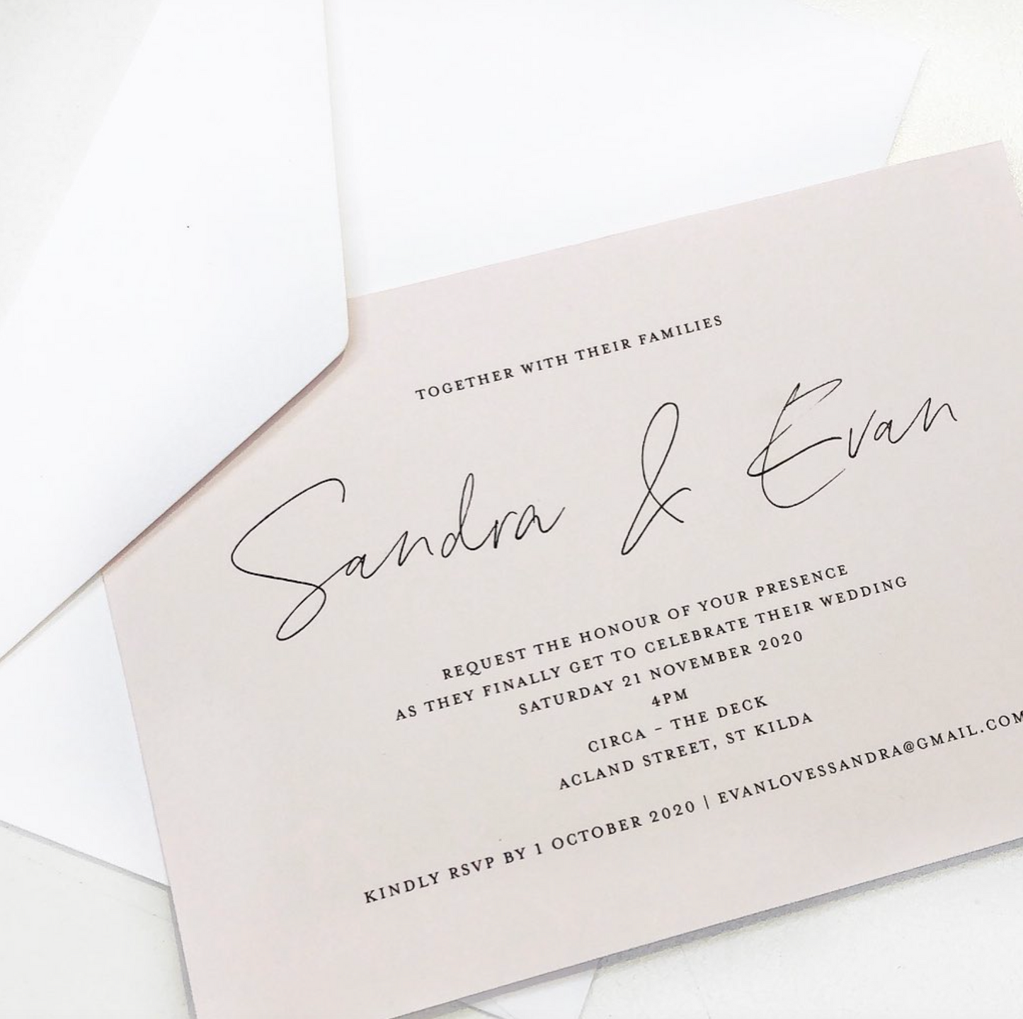 Sandra | Wedding Invitation