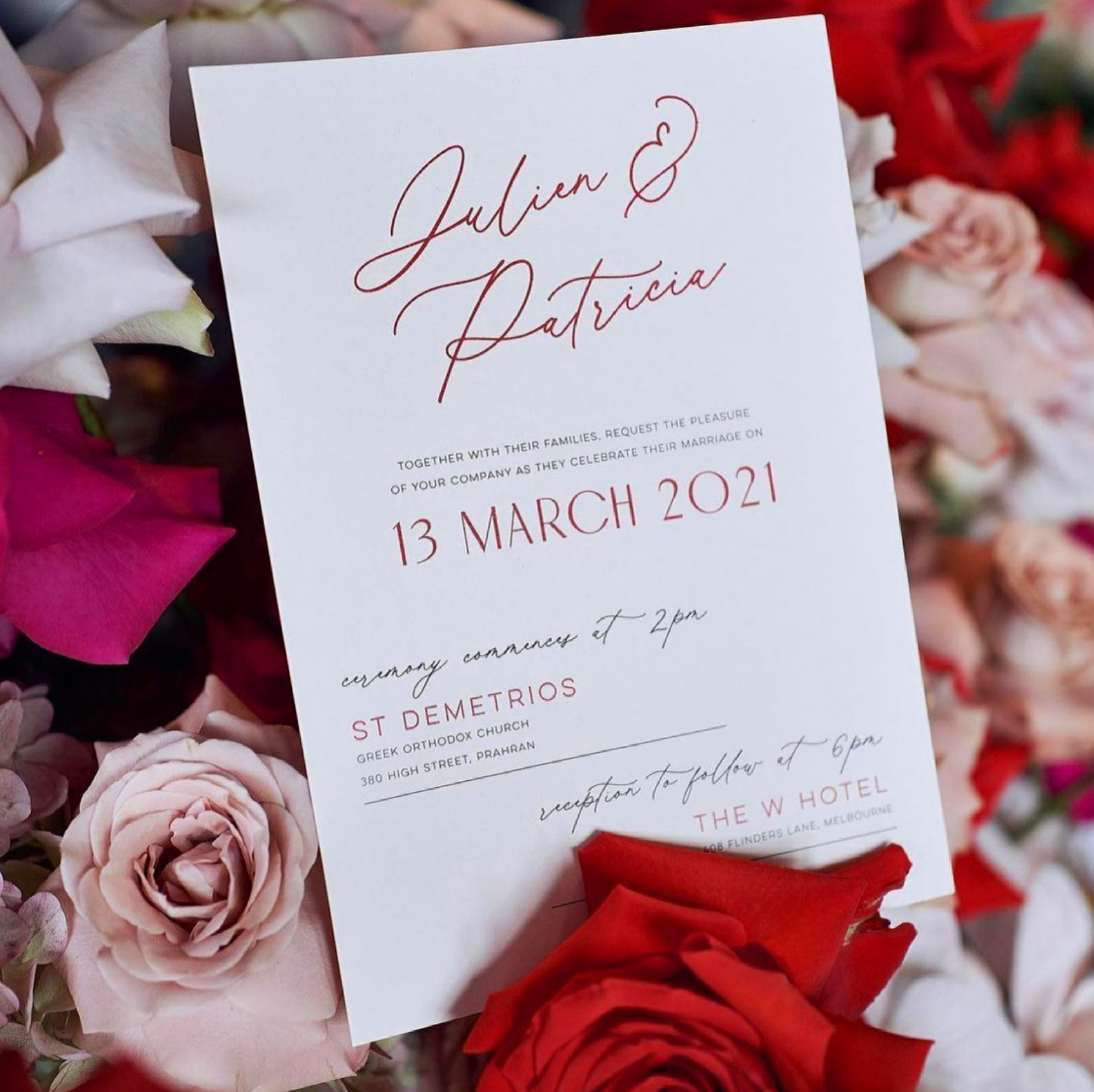 Patricia | Wedding Invitation