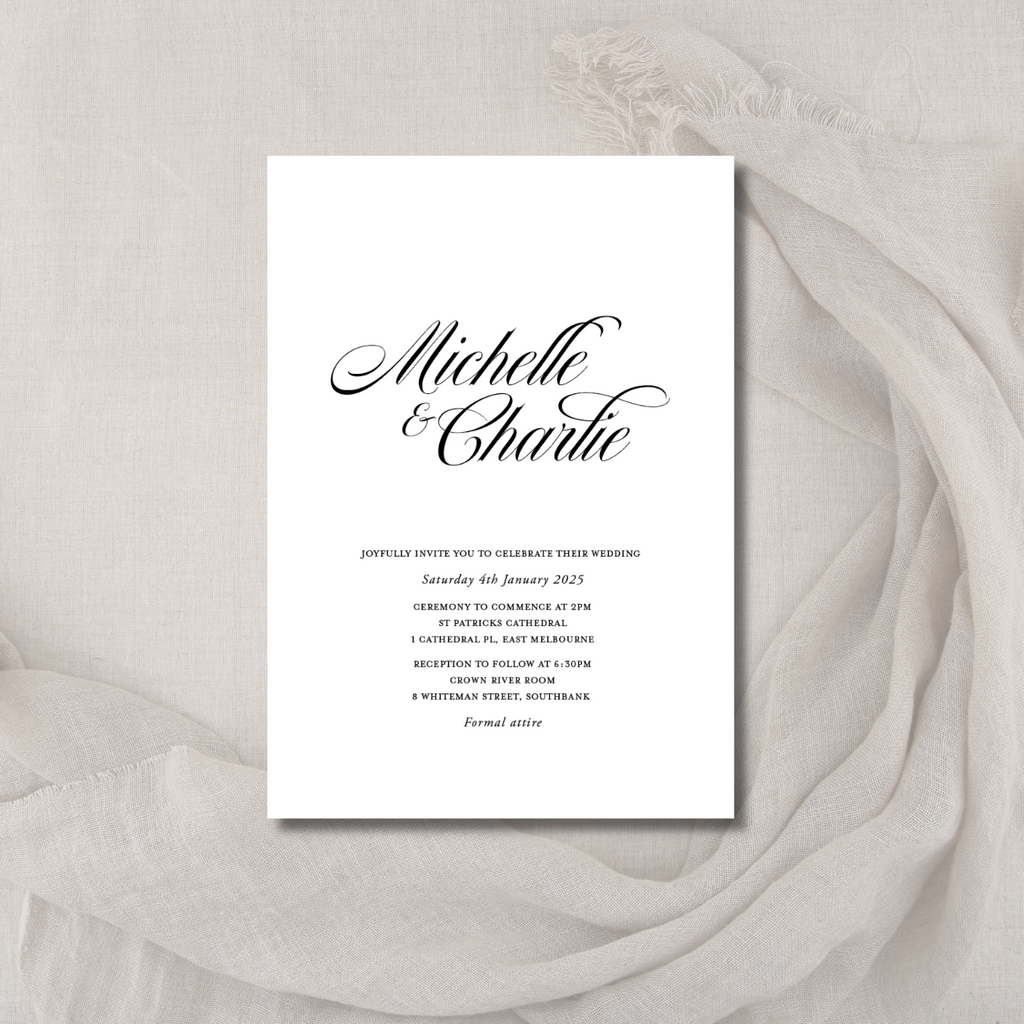 Michelle | Wedding Invitation