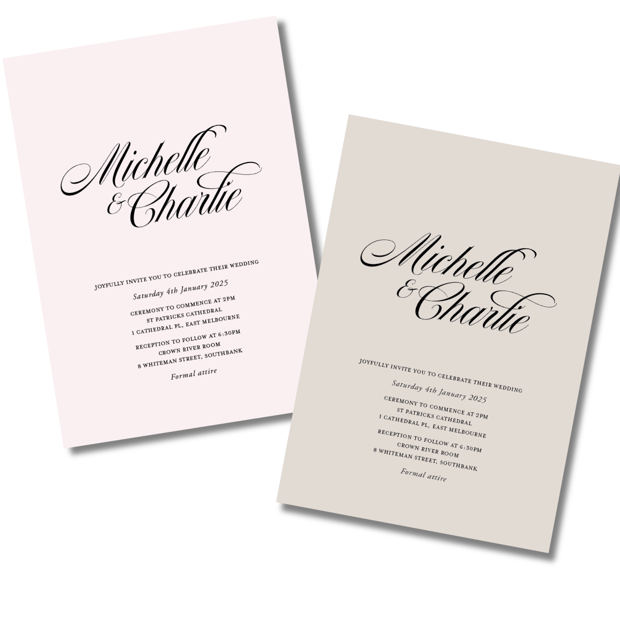 Michelle | Wedding Invitation