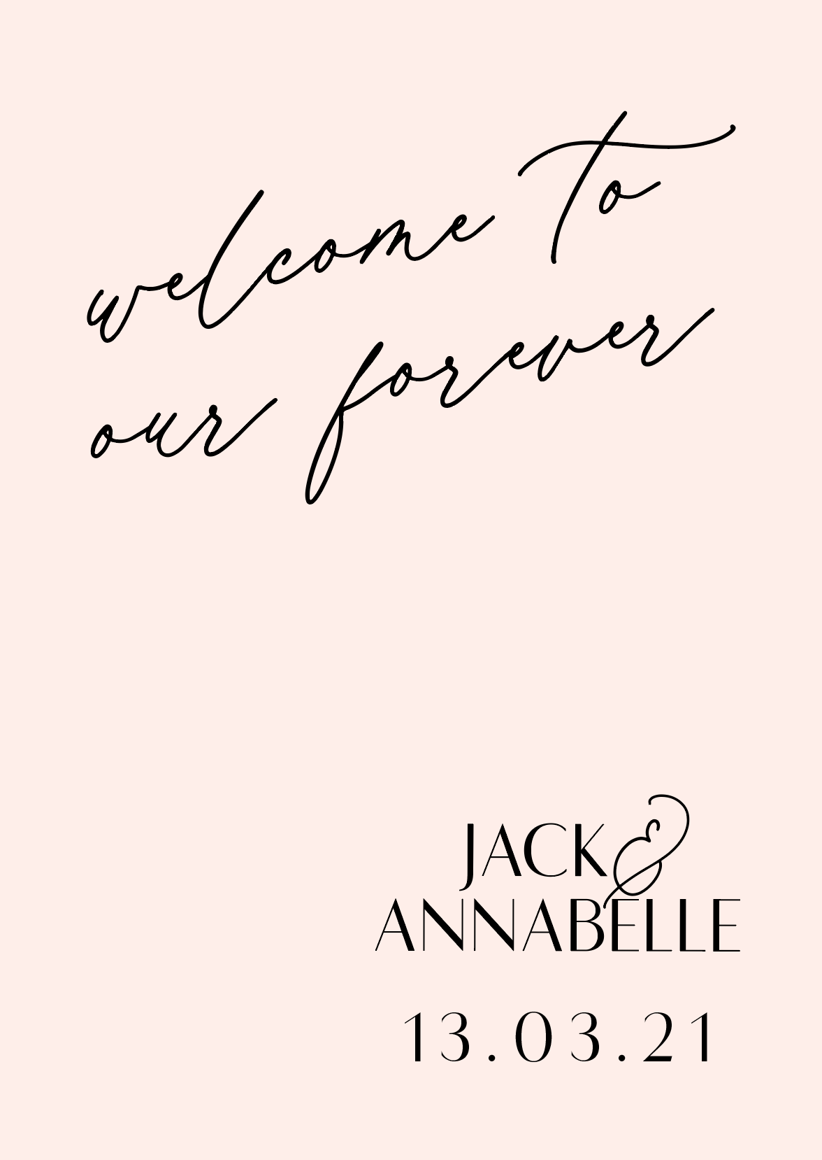 Annabel |Welcome Board