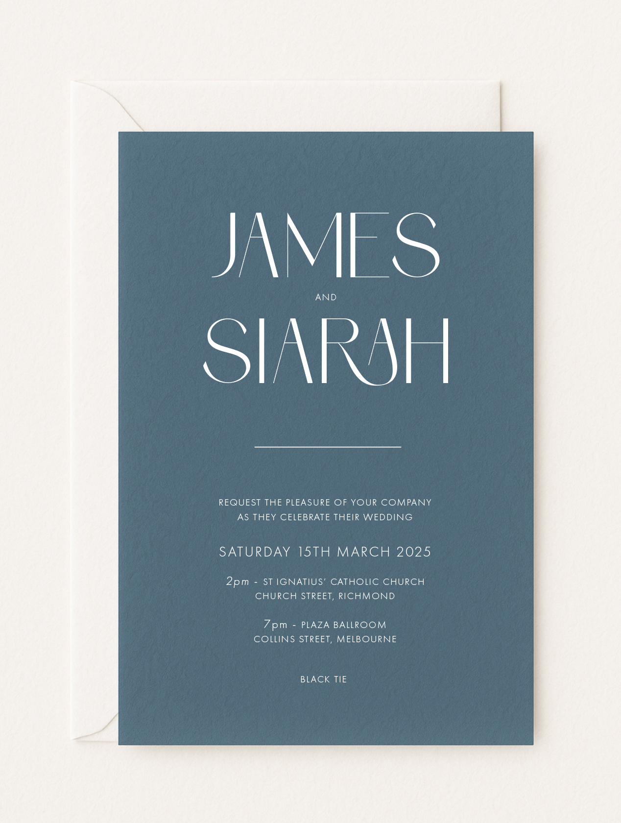 Siarah | Wedding Invitation