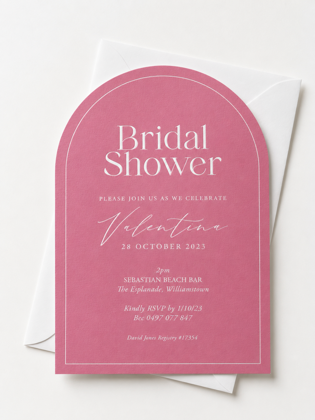 Valentina | Bridal Shower Invitation