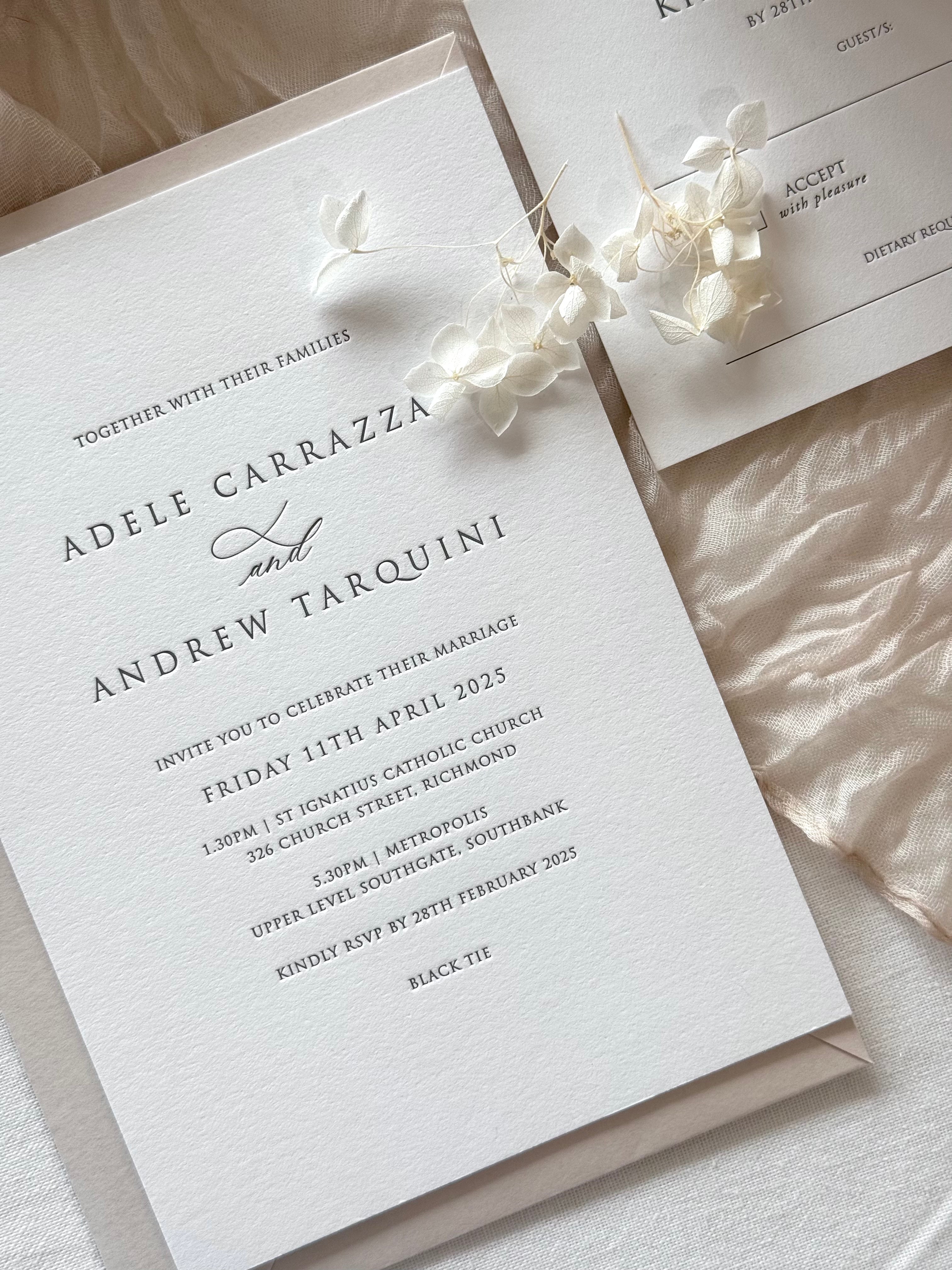 Adele | Wedding Invitation