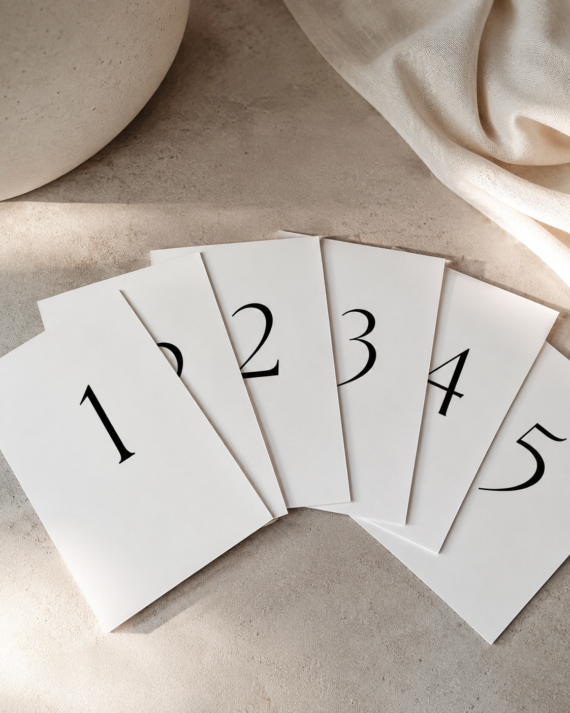 Classic | Table Numbers