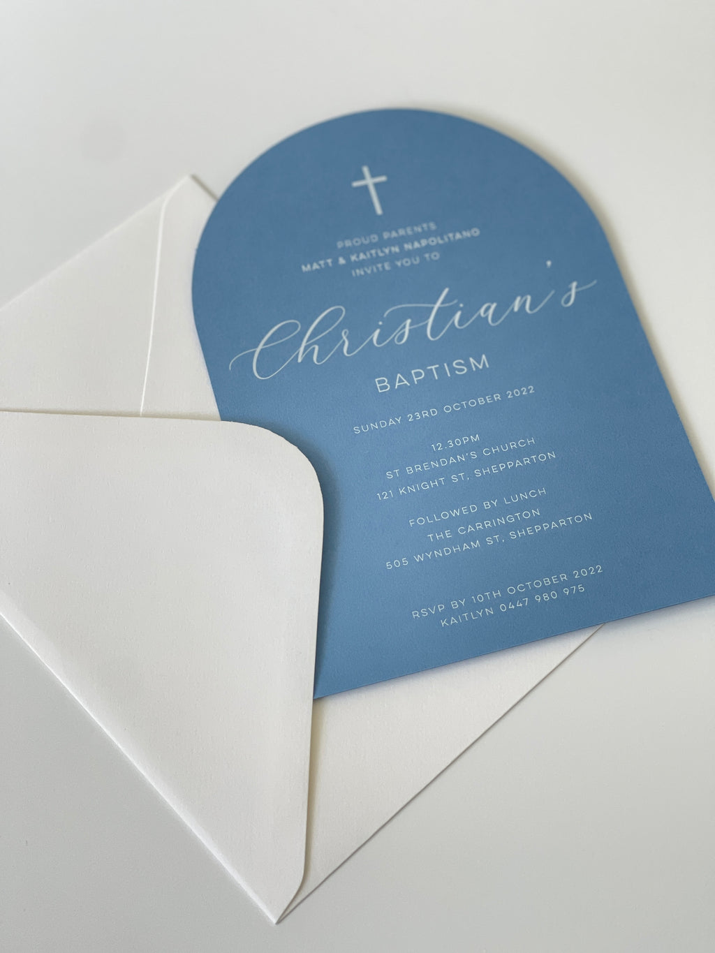 Orlando | Baby Invitation