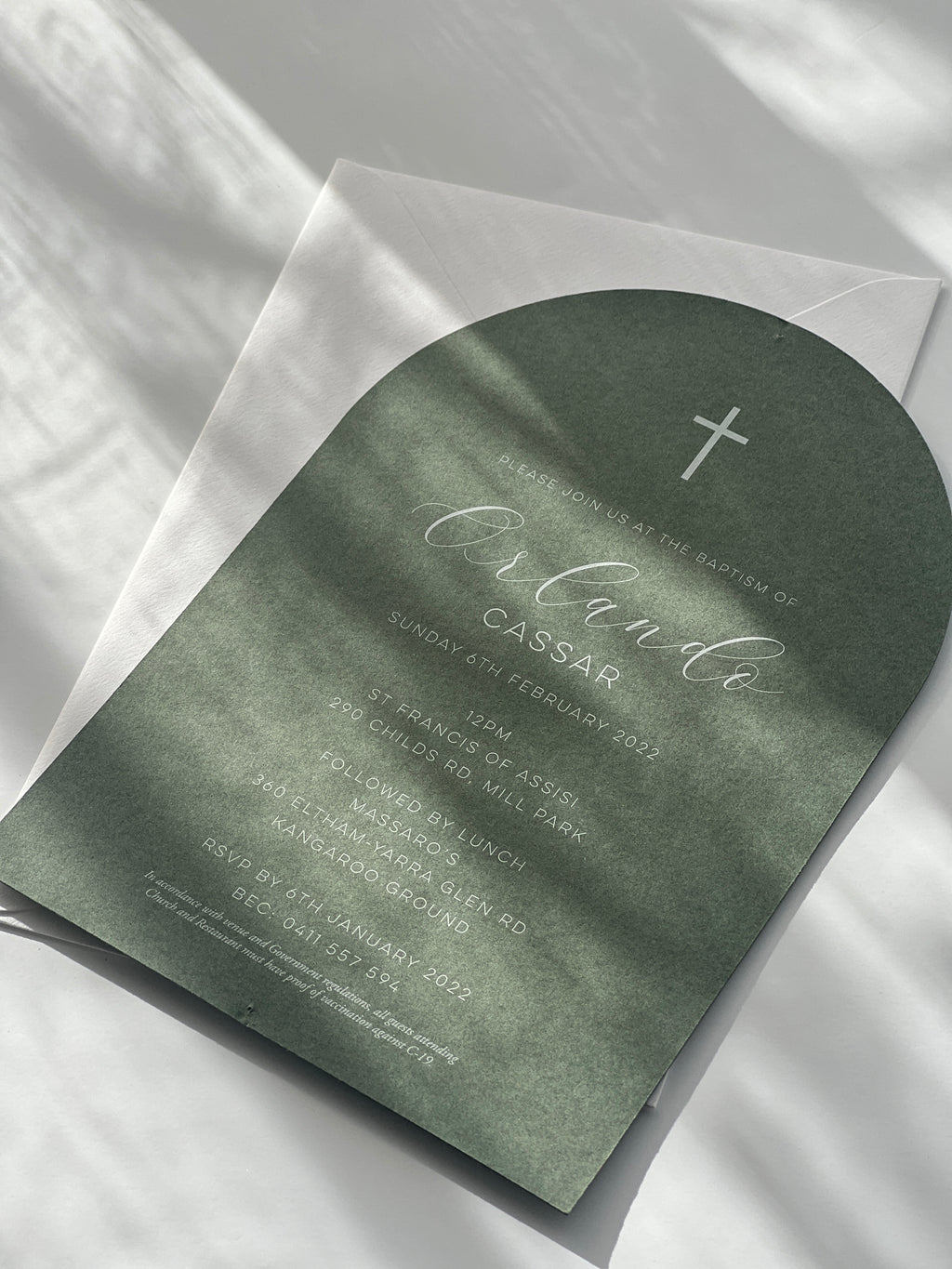 Orlando | Baby Invitation