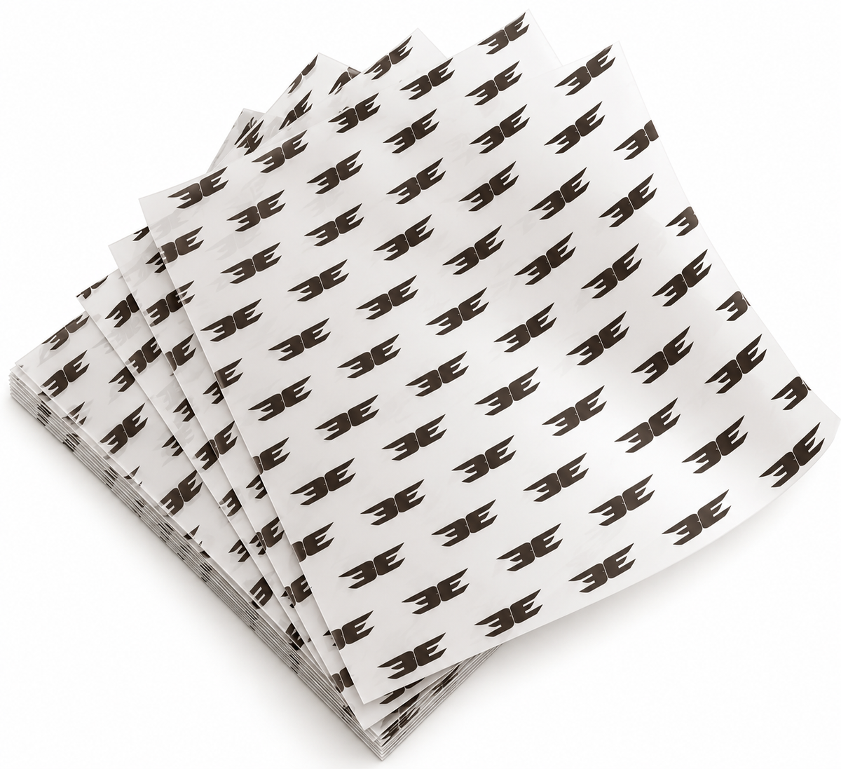 Grease Proof transparent paper with logo (50pk)