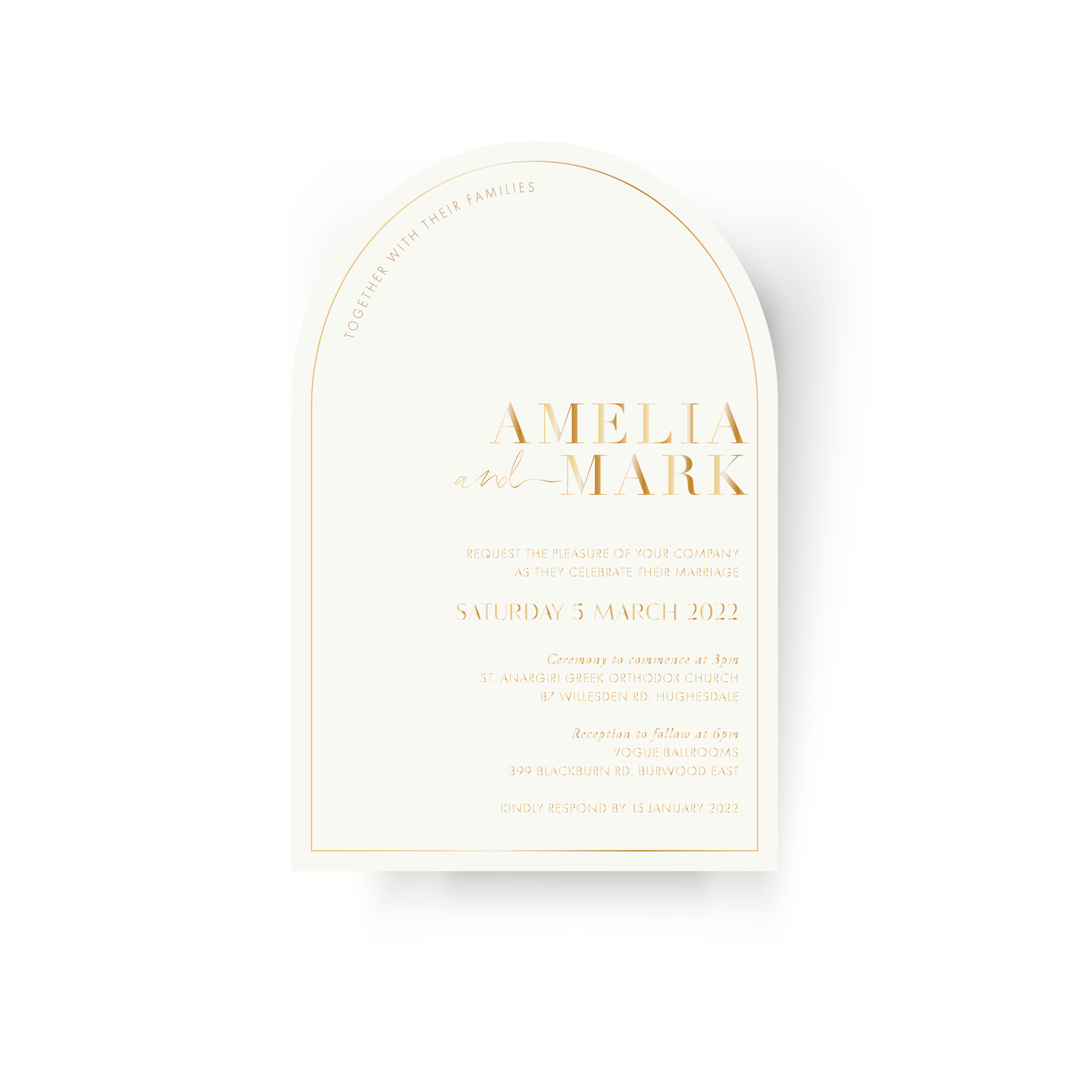 Amelia | Wedding Invitation