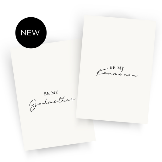 Godparent Proposal Cards