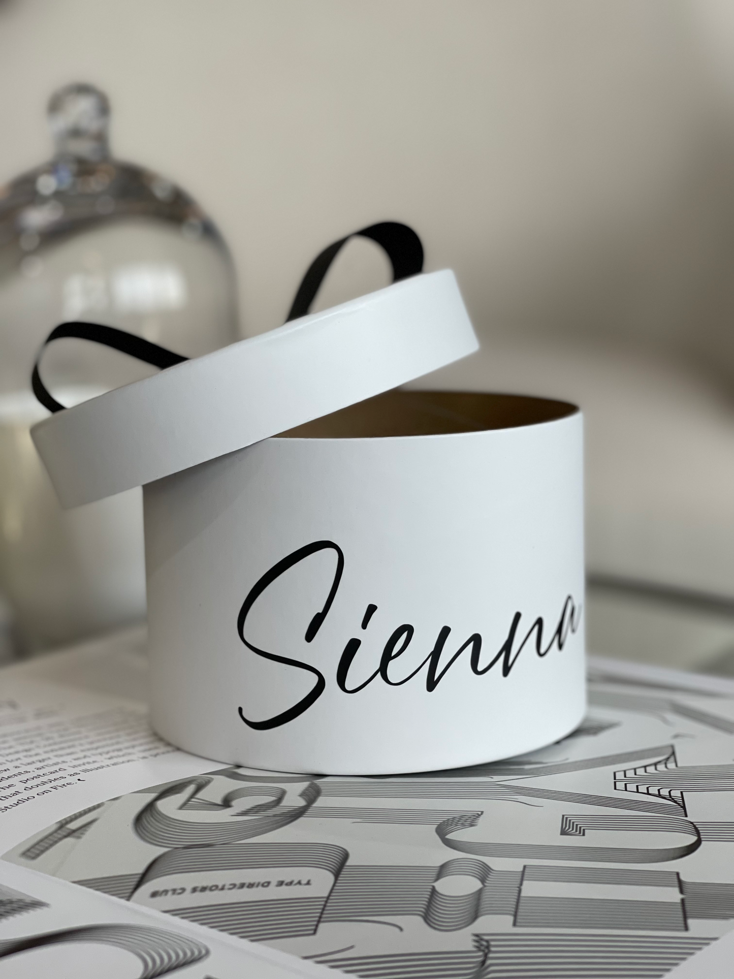 Round Custom Gift Box with Lid