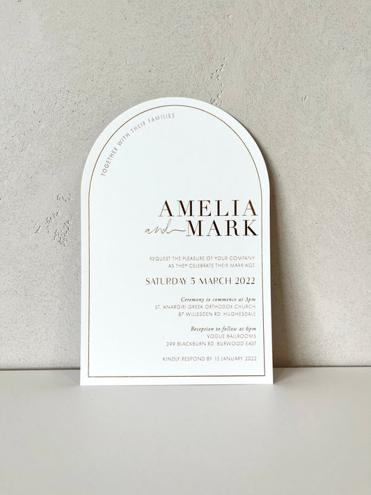 Amelia | Wedding Invitation