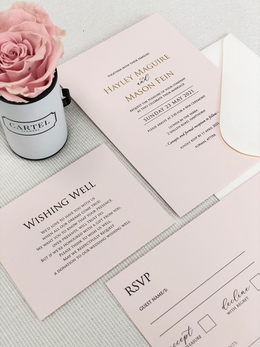 Hayley | Wedding Invitation