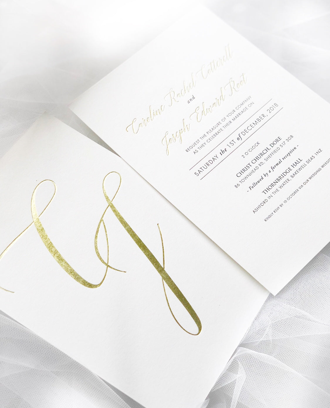 Carrie | Wedding Invitation