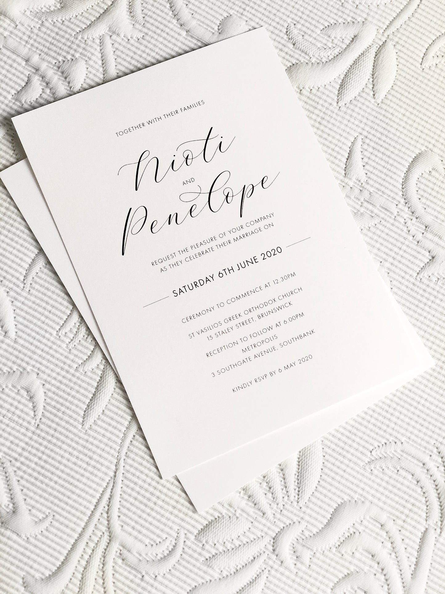 Natalie | Wedding Invitation