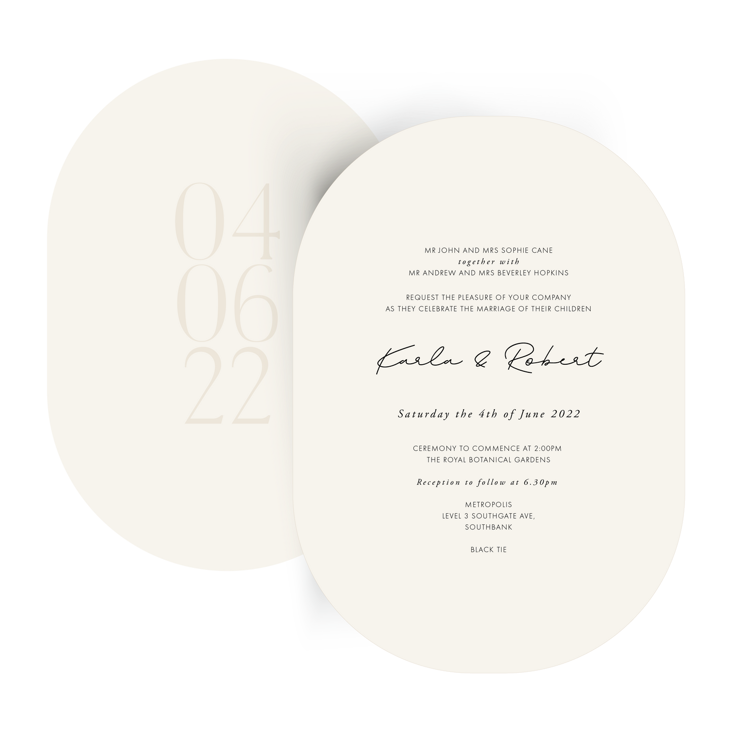 Karla | Wedding Invitation