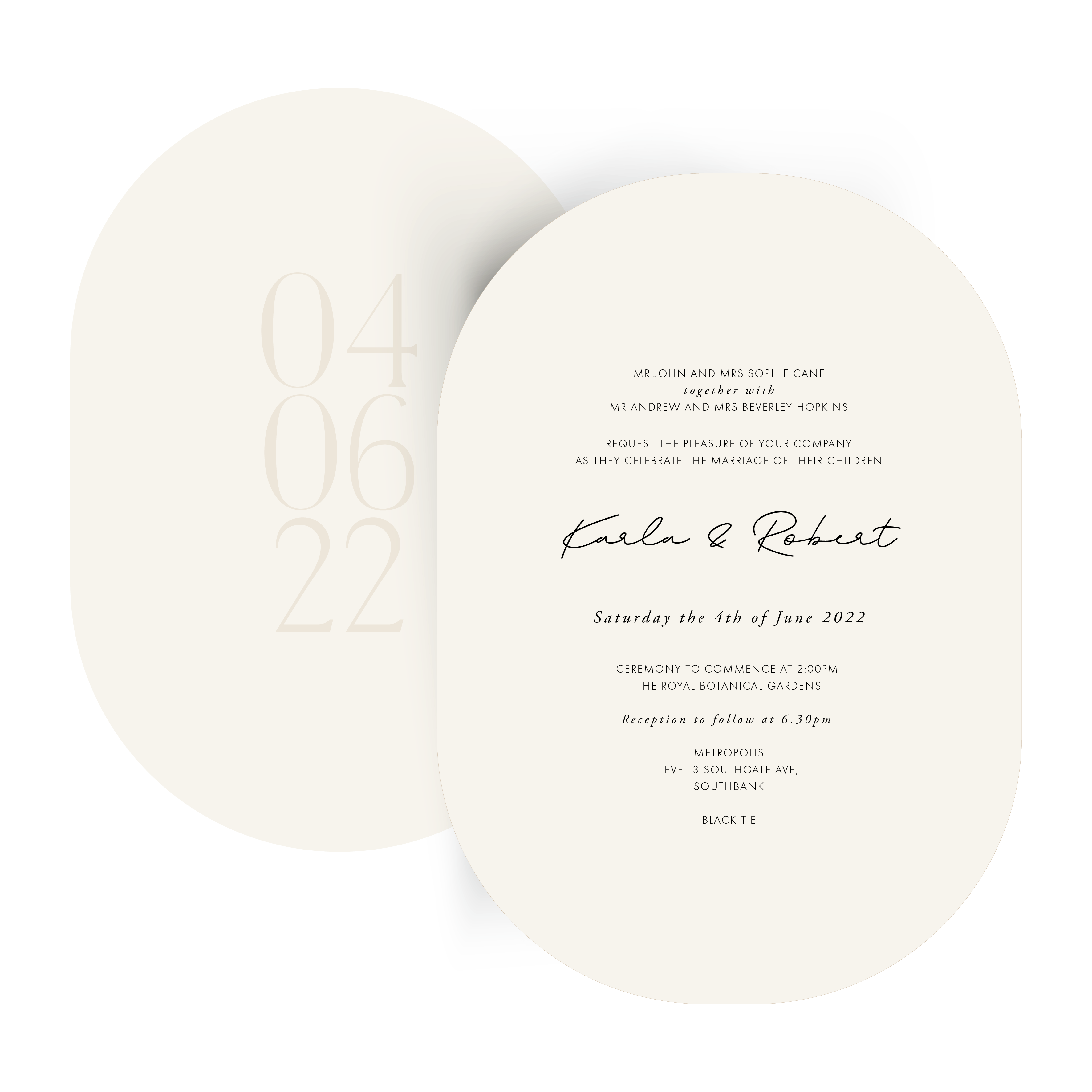 Karla | Wedding Invitation
