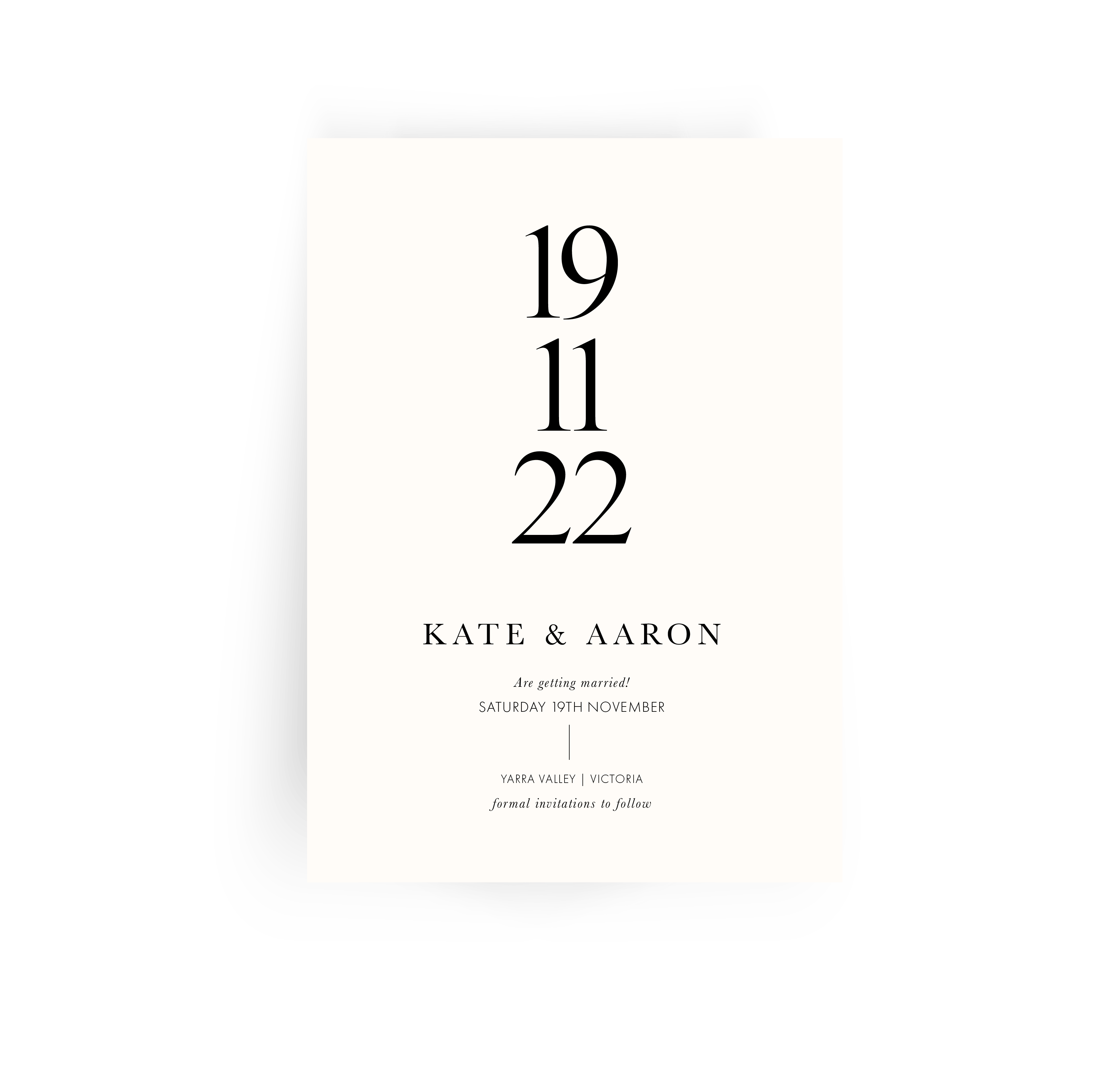 Kate | Save the Date Invitation